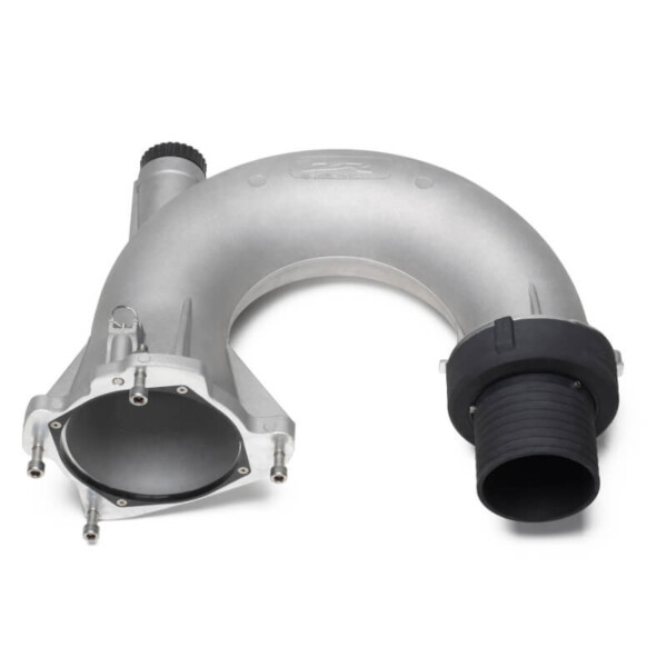 Dual swivel U pipe
