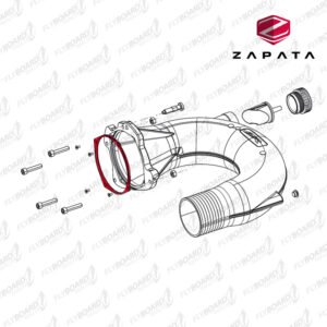 U-PIPE / QUICK NOZZLE RING - ALL EXCEPT 2012 / 2013