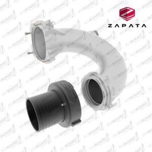 COMPLETE DOUBLE SWIVEL SYSTEM (INCLUDES 2016 U-PIPE, SWIVEL AND STRAPS) - FLYBOARD HOVERBOARD BY ZR JET PACK BY ZR