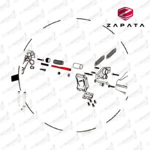 DECK INDEX PIN (+ RING + SPRING)